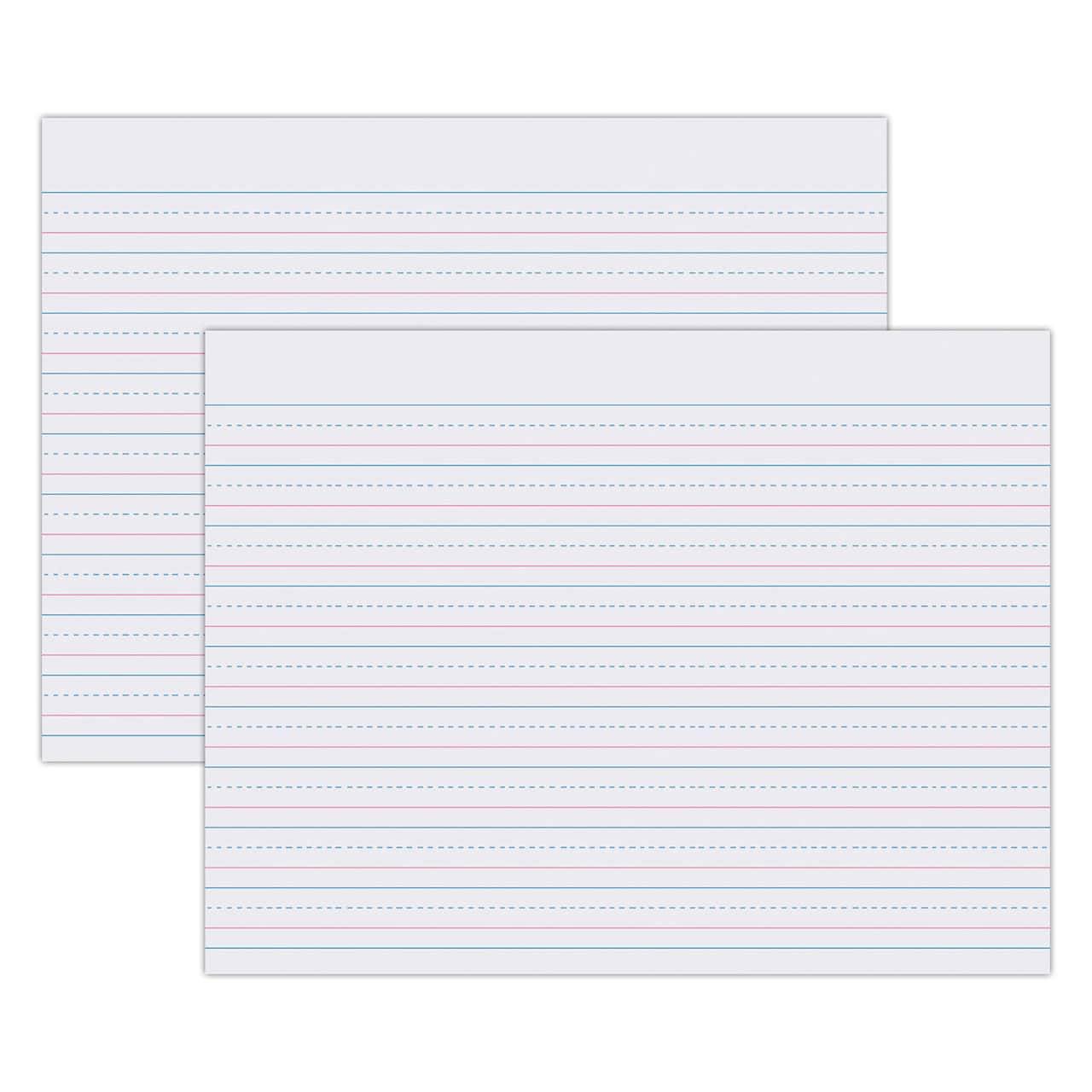 Zaner-Bloser 8" x 10.5" Sulphite Handwriting Paper Sheets, 2 Packs of 500